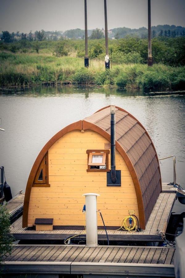 Schwimmpod An Der Peene Anklam Zewnętrze zdjęcie
