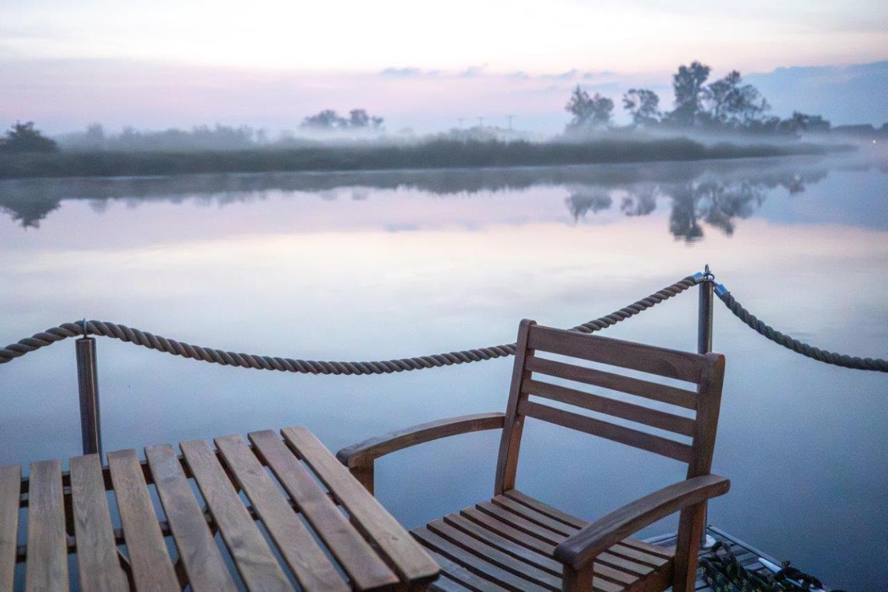 Schwimmpod An Der Peene Anklam Zewnętrze zdjęcie